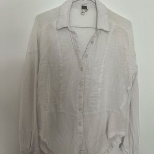 We the Free, Free People white blouse